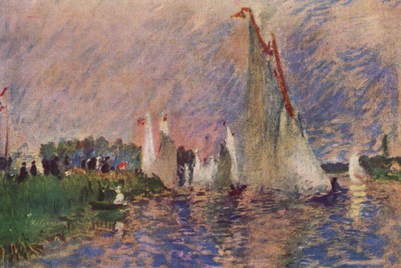 Pierre-Auguste Renoir Regatta bei Argenteuil china oil painting image